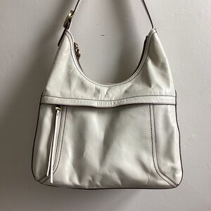 HOBO Off White Shoulder Bag